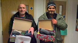 The Bond Board shoebox appeal provides comfort to the Homeless at Christmas